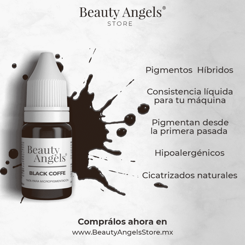 Pigmentos para cejas con máquina