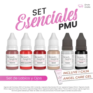Set esenciales PMU Labios y Ojos