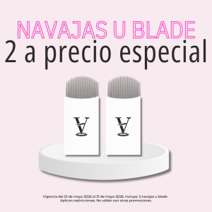 Navajas U BLADE 2 a precio especial