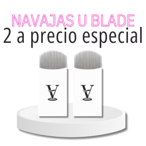 Navajas U BLADE 2 a precio especial
